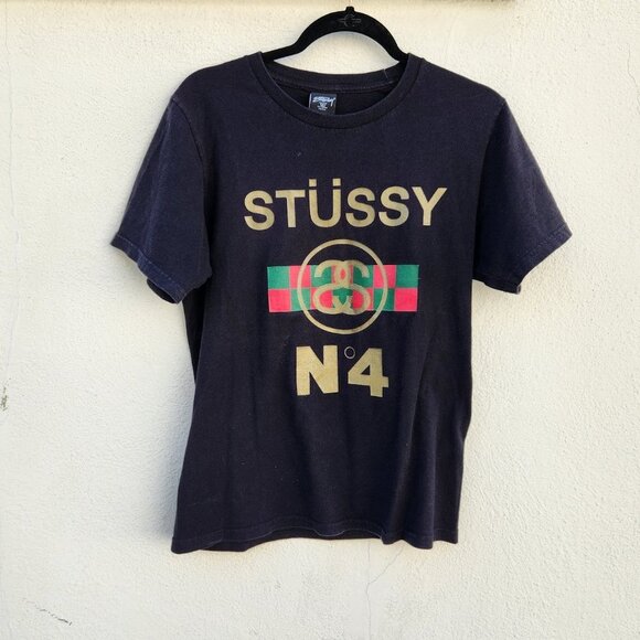 Vintage STUSSY No. 4 Tee - Picture 3 of 5